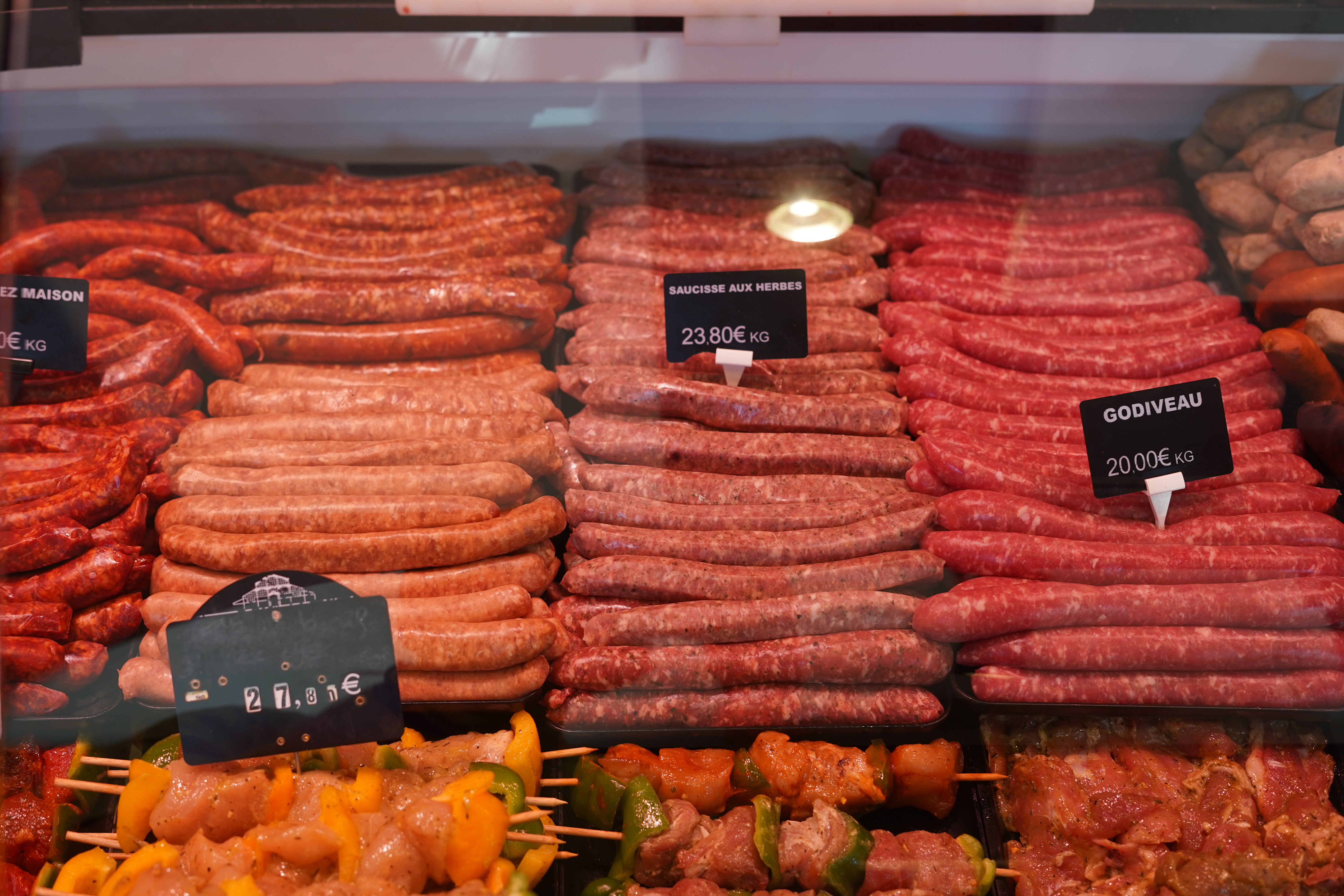 Saucisses et grillades